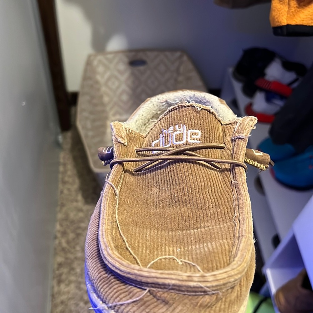 Classic Partially worn “Dude Shoes”.